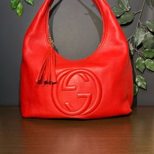 🔴MAJOR SALE🔴GUCCI • LARGE SOHO HOBO BAG